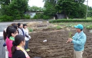 JA入間　嶋野さんにご指導をいただきます。