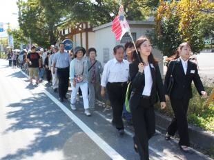 お客様の誘導もしました