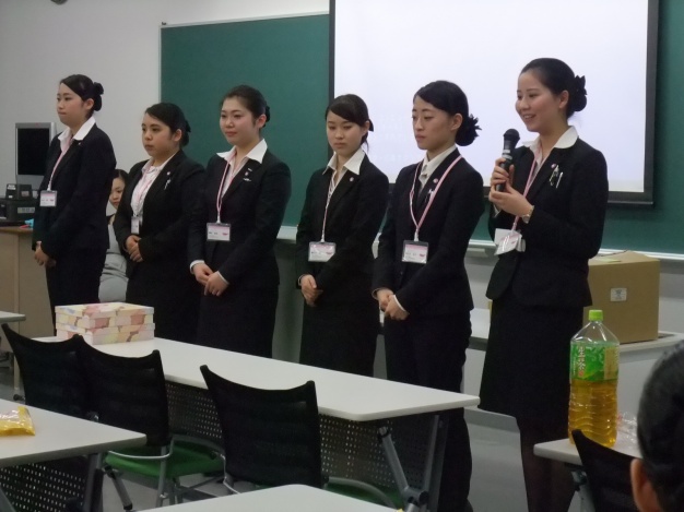 反省会にて リーダーから一言ずつ