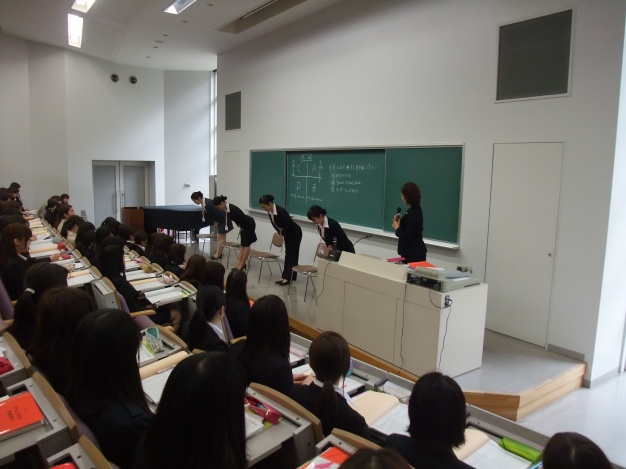 先輩２年生のデモンストレーション。かっこいい！！