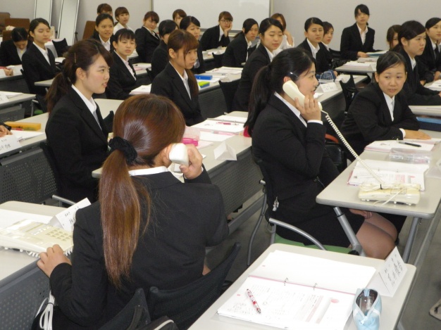 【授業風景３】電話対応