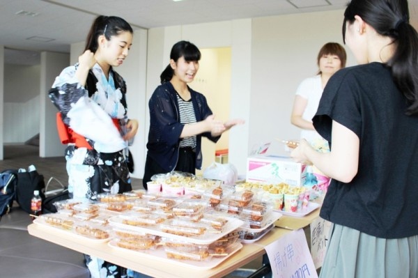 おいしい食べ物を用意しました