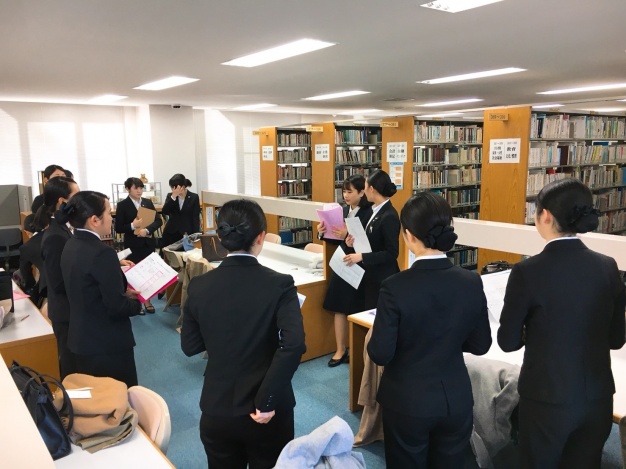 お出迎え前のブリーフィング