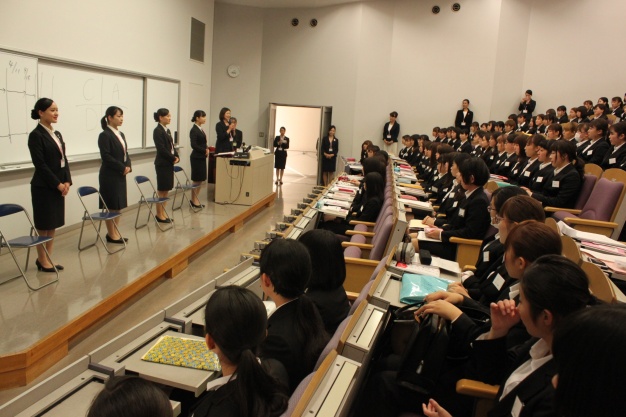 ２年生によるお手本。２年生素敵ですね。