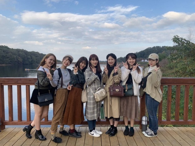 ＳＡＩＪＯ生も視察に。
わいわい楽しく見学しました。