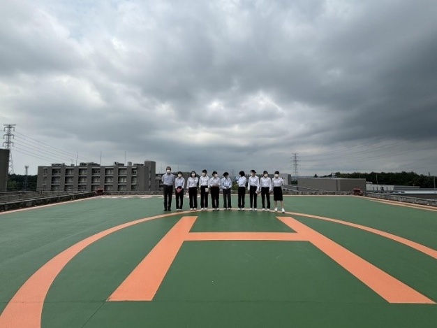 ドクターヘリ発着場（埼玉医科大学国際医療センター様）