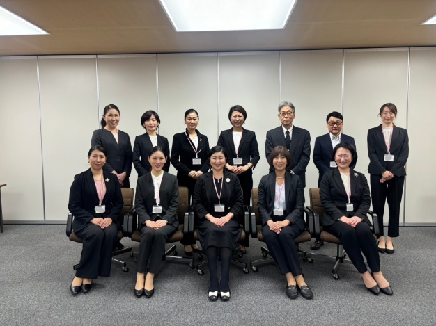 面接官の先生方とSAIJOマナホス研究所メンバー